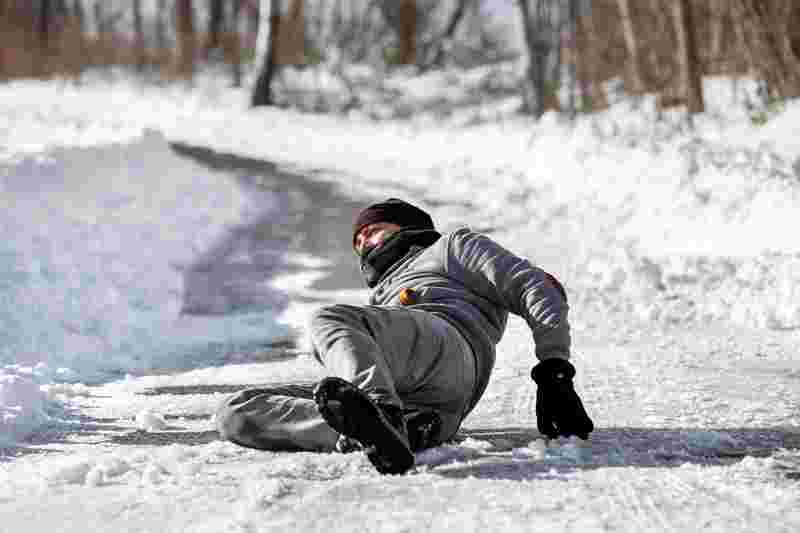 Ice Walkway Slip and Fall in CT: Your Rights | Perkins Injury Law